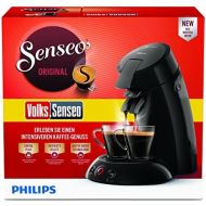 Philips for Senseo Coffee HD6554/69(Crema Plus Coffee Pod Machine, Choice Strengths (Black)