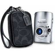 Canon Powershot SD990IS 14.7MP Digital Camera with 3.7x Optical Image Stabilized Zoom Coach Kit (Silver)