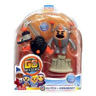 Fisher-Price Go Jetters Basic Click-On Glitch & Grimboot (Dispatched From UK)