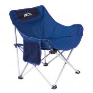 NISHANG Folding Camping Chair, Portable Fishing Chair, Casual Garden Chair, Perfect for Beach Fishing Camping (Color : Blue)