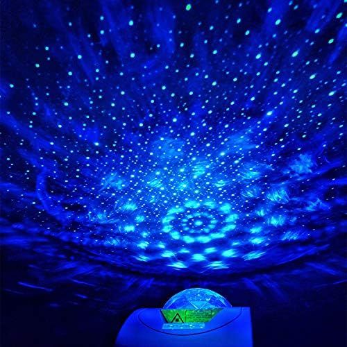  [아마존베스트]ADDSMILE StarProjectorGalaxyMoonNightLightforKidsBedroom Remote Control 4000mAh Battery Nebula Projector Lamp for Game Room Party Decor Mood Lighting Ambiance Gi