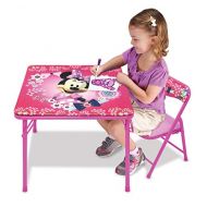 [아마존베스트]Disney Junior Minnie Mouse Blossoms & Bows Jr. Activity Table Set with 1 Chair