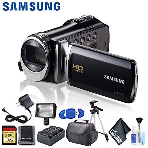삼성 Samsung HMX-F90 HD Camcorder (Black) Ultimate Kit