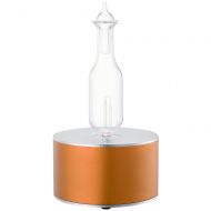 Gya Labs Nebulizing Essential Oil Aromatherapy Diffuser by Glass Top and Metal Base(Rose Gold). Premium Home & Professional Use,Artisanal Design, Long lasting, No Heat,...