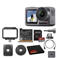 DJI Osmo Action 4K HDR Waterproof Camera Beginners Bundle - with Free SanDisk Ultra 32GB microSDHC