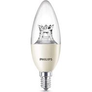 Philips LED WarmGlow lamp replaces 60W, E14, warmlow (2200 - 2700K), 806 lumens, candle, dimmable, 8718696555972