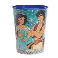 Unique Disney Aladdin Plastic Stadium Cup, 16 oz, blue/green