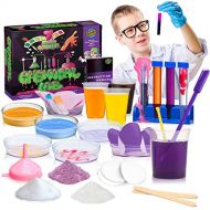 Learn & Climb Science Kits for Kids Age 5 Plus. 8 Chemistry Experiments, Step-by-Step Manual. Gift for Girls & Boys 5,6,7,8