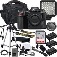 Nikon Intl. D500 DSLR Camera (1559) Body Only Bundle + Accessory Kit inlcuding 128GB Memory, LED Video Light, 2X Extra Battery, Camera Case & More