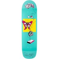 Welcome Skateboards Welcome Puppet Master On A Son of Planchette Skateboard Deck - Teal/White Dip - 8.38