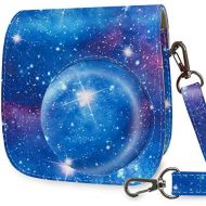 WOLVEN Protective Case Bag Purse Compatible with Mini 11 Camera, Doodle Galaxies