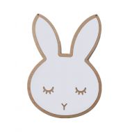 NewEmergingstyle newEmergingstyle Wall Decor for Baby Room Kids Bedroom Mirror Decoration Bunny Cloud Wall Mirrors (Rabbit,with Butterfly Gift)