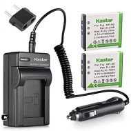 Kastar Battery (2-Pack) and Charger Kit for Fujifilm NP-50, Kodak KLIC-7004, Pentax D-Li68 and Fujifilm FinePix Cameras, Kodak EasyShare Cameras and Pentax Cameras (Detail Models i