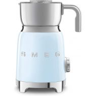 Smeg 50s Retro Style Aesthetic Milk Frother, MFF01 (Pastel Blue)