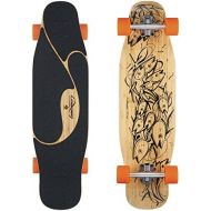 Loaded Boards Poke Bamboo Longboard Skateboard Complete