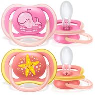Philips Avent SCF085/04 Ultra Air Soother, Lightweight Protection, Designed to Provide Airflow With Large Holes to Keep Your Babys Skin Dry.