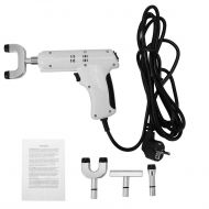 HURRISE Massage Gun,2 Types Chiropractic Tool Electric Spine Adjuster Adjusting Massager with Four Massage Heads(US)