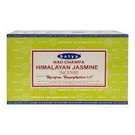 인센스스틱 Satya Sai Baba Satya Nag Champa Himalayan Jasmine Incense Sticks Pack of 12 Boxes 15gms Each Hand Rolled Agarbatti Fine Quality Incense Sticks for Purification, Relaxation, Positivity, Yoga, Medi