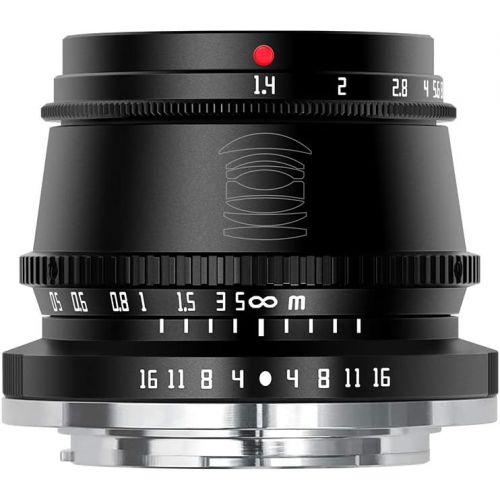  TTArtisan 35mm F1.4 APS-C Manual Focus Lens for Olympus Macro 4/3 Mount Cameras Like E-M1X E-M1 Mark III E-M5 Mark III E-M10 Mark III S E-M10 Mark IV E-PL10 E-PL9 E-PL8 Pen-F