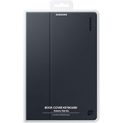 삼성 Samsung Book Cover Keyboard Folio Case for Samsung Galaxy Tab S5e - Black