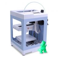 IS Icstation Mini Desktop 3D Printer, Entry Level Integrated FDM 3D Printer with 1.75mm PLA Filament, Fully Assembled, TF Card, Removable Magnetic Build Plate, for Teens DIY STEM Proj