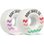 Bont Skates - Glide Outdoor Roller Skate Wheels - 78A Roller Skate Wheels - Outdoor Wheels for Roller Skates - 57x32mm - Replacement Roller Skate Wheels - Set of 4 or 8