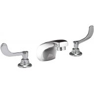 American Standard 6500.175.002 Monterrey 0.5 Gpm Widespread Lavatory Faucet with VR Wrist Blade Handles Less Drain, Polished Chrome