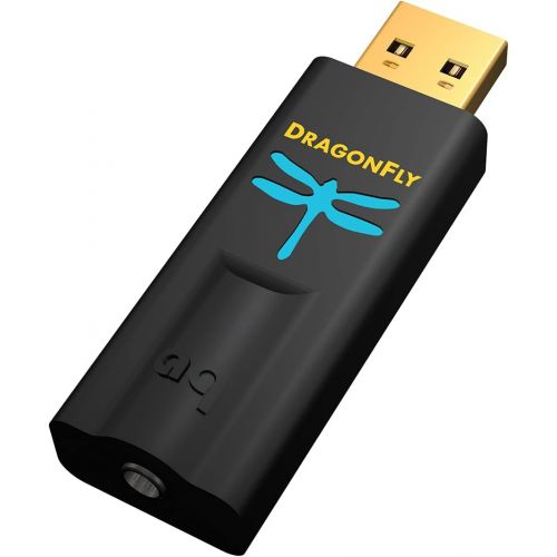  [아마존베스트]AudioQuest DragonFly Black v1.5 Plug-in USB DAC + Preamp + Headphone Amp