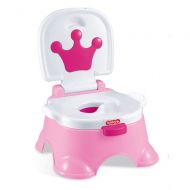 CMrtew_Toys CMrtew Portable Baby Potty Cut Cartoon Musical Baby Toilet Car Childrens Potty Child Potty Chair Training Girls Boy Kids Toilet Seat (Pink, 33x33x44cm)