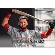 Autograph Warehouse Eugenio Suarez baseball card (Cincinnati Reds Slugger) 2019 Topps Stadium Club #20