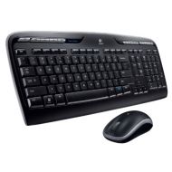 Logitech Wireless Keyboard and Wireless Mouse Combo with NEW Unifiying Receiver Technology and Long-Range 2.4 GHz Connection, Multimedia Hot Keys, Extended Battery Life