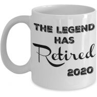 [아마존베스트]Love This Mug Retirement Present for Women, Men - The Legend Has Retired 2020 Coffee Mug - Funny Cup for a Fireman, Police Officer, Nurses, Teachers, Coworkers, Dad, Mom, Friend - 11oz Tea Cup