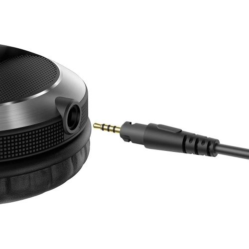 파이오니아 [아마존베스트]PIONEER HDJ-X7-S Professional DJ Headphone, Silver, Universal (HDJX7S)