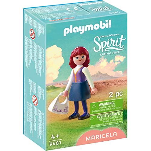 플레이모빌 PLAYMOBIL Spirit Riding Free Marciella Figure, Multicolor