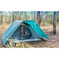 NTK Savannah GT 5 to 6 Person 9.8 by 9.8 Foot Outdoor Dome Family Camping Tent 100% Waterproof 2500mm, Easy Assembly, Durable Fabric Full Coverage Versatile Rainfly, Micro Mosquito