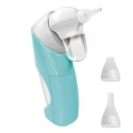 OLDF Electric Nose Cleaner,Baby Nasal Aspirator,Safe Hygienic and Quick AA Battery Operated Built-in Music and 3 Levels of Suction Power | Snot Sucker with Nose Tips for Infants an