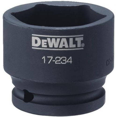  DEWALT Impact Socket, SAE, 1/2-Inch Drive, 1-1/2-Inch, 6-Point (DWMT17234B)
