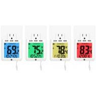 Ambient Weather WS-01-4-KIT Intelligent Color Changing Temperature Night Light with Ambient Backlight, 4 Pack