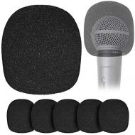 [아마존베스트]Foam Windscreen Pop Filter for Bullet Microphone - 6 Pack Windscreen Foam Cover for Handheld Microphones to Reduce Explosive Wind Noise by YOUSHARES