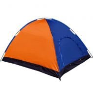 Lumeng Waterproof Double Layer Dome Tent Singel Layer Ventilation Lightweight Portable with Carry Bag Tent (Color : Orange, Size : One Size)