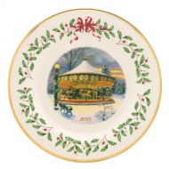 Lenox 2014 Holiday Collectors Plate Carousel