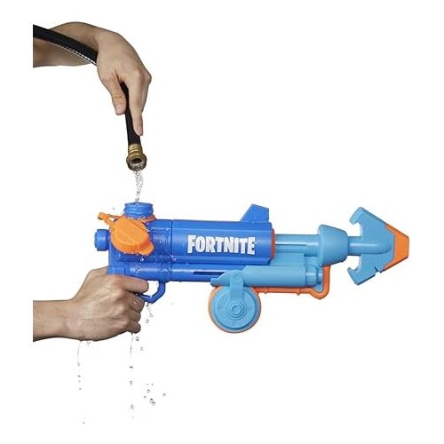 너프 NERF Super Soaker Fortnite HG Water Blaster - Pump-Action Soakage for Outdoor Summer Water Games - for Teens, Adults
