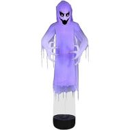 할로윈 용품Airblown Inflatable Halloween Inflatable 12 Giant Floating Black Light Short Circuit Ghost Halloween Decoration