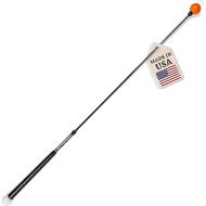 Orange Whip Lightspeed Golf Swing Trainer Aid Patented & Made in USA- Speed Stick Improves Speed, Distance and Accuracy (45