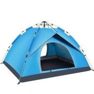 Outing Udstyr, Outdoor Fully Automatic Tent Camping Sunprotection Rainproof Tents Portable Single Layer Breathable for 2-3 People,Green,200 150 120Cm, Kejing Miao, 200200140cm