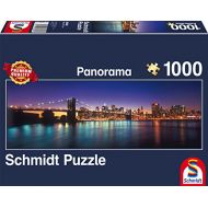 Schmidt Spiele Lights of New York Panorama Puzzle (1000 Piece)
