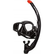 SCUBAPRO Ecco Diving Mask with Snorkel (Black)