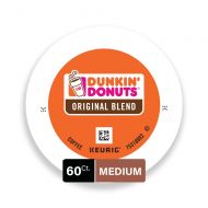 Dunkin Donuts Original Blend Coffee for K Cup Pods, Medium Roast, For Keurig Brewers, 60Count