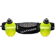 Nathan Hydration Running Belt Trail Mix Plus - Adjustable Running Belt ? TrailMix Includes 2 Bottles/Flask ? with Storage Pockets. Fits Most iPhones and Smartphones