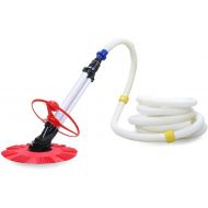 Yescom Inground Above Ground Automatic Swimming Pool Cleaner Climb Wall Floor Pool Sweeper Suction Side Vacuum 10x Hose